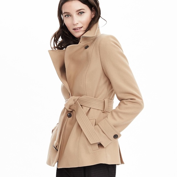 Short tan coat